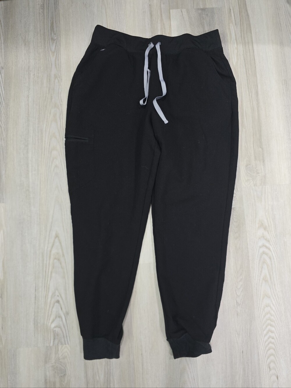 FIGS Zamora Jogger Scrub Pants — Black — XL